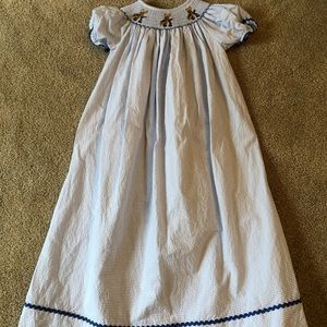 Smocked Easter dress